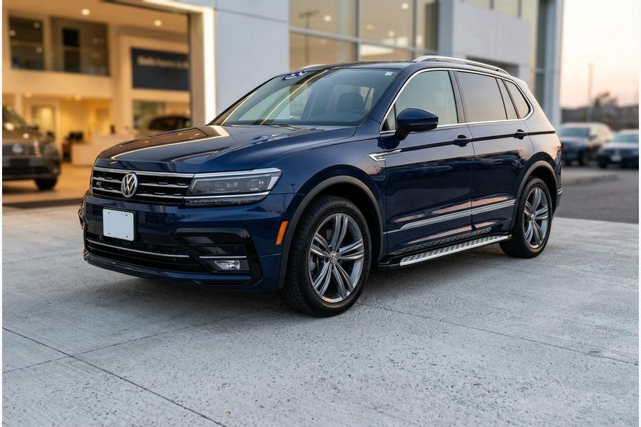 Volkswagen Tiguan 2016–2023 Stranske stopnice Shining V1 (2 kos, aluminij) Image