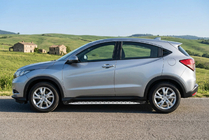 Honda HR-V 2014–2021 Stranske stopnice Shining V1 (2 kos, aluminij) fotografija 1