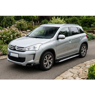 Stranske stopnice Shining V1 (2 kos, aluminij) Citroen C-4 Aircross 2012–2017 fotografija 1