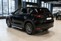 Mazda CX-5 2017–2025 Stranske stopnice Shining V1 (2 kos, aluminij) fotografija 1