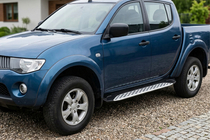 Fiat Fullback 2016– Stranske stopnice Shining V1 (2 kos, aluminij) fotografija 1
