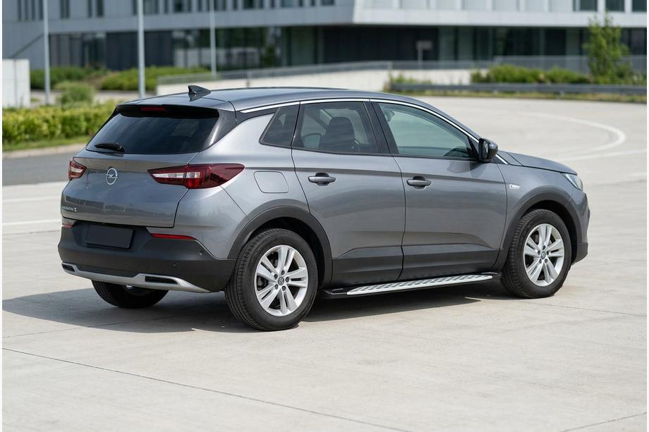 Opel Grandland X 2017– Stranske stopnice Shining V1 (2 kos, aluminij) Image