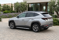 Hyundai Tucson NX4 2021– Stranske stopnice Shining V1 (2 kos, aluminij) fotografija 1