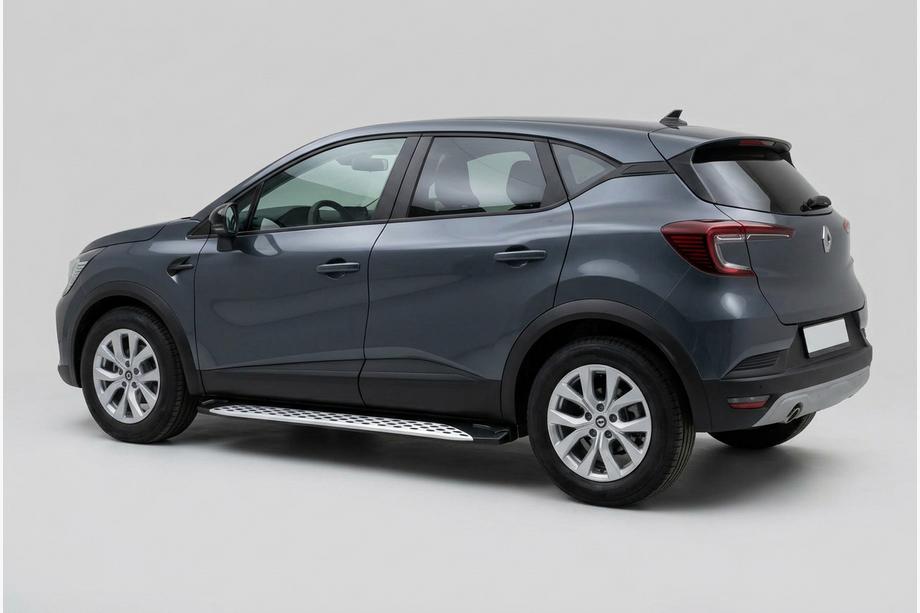Renault Captur 2019– Stranske stopnice Shining V1 (2 kos, aluminij) Image
