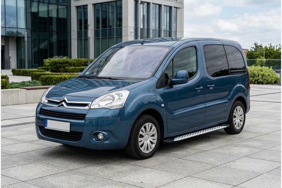 Citroen Berlingo 2008–2018 Stranske stopnice Shining V1 (2 kos, aluminij) Image