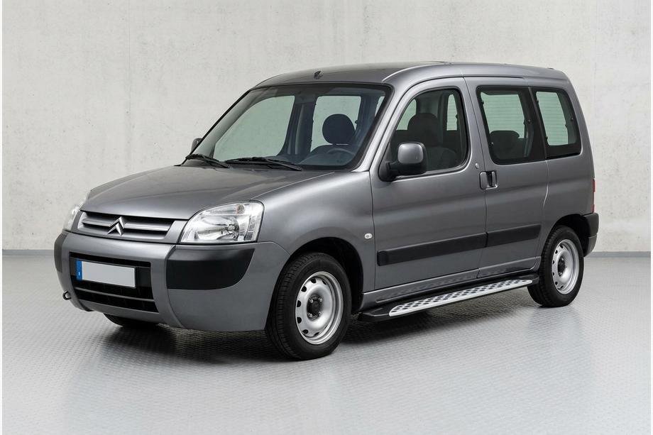 Citroen Berlingo 1996–2008 Stranske stopnice Shining V1 (2 kos, aluminij) Fotografija 1