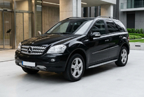 Mercedes ML W164 2005–2011 Stranske stopnice Shining V1 (2 kos, aluminij) fotografija 1