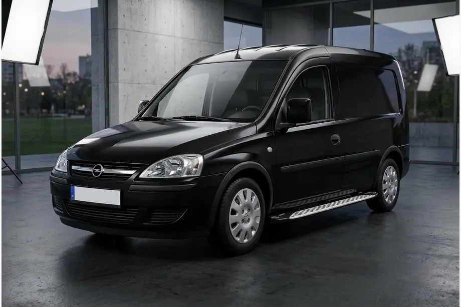 Opel Combo 2002–2012 Stranske stopnice Shining V1 (2 kos, aluminij) Image