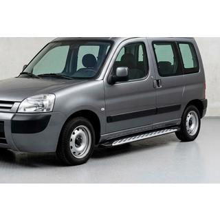 Stranske stopnice Shining V1 (2 kos, aluminij) Peugeot Partner 1996–2008 fotografija 1