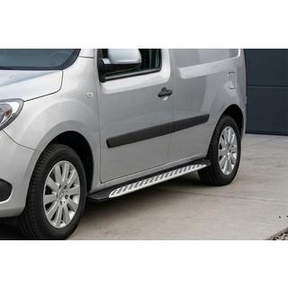 Stranske stopnice Shining V1 (kratka medosna razdalja) (2 kos, aluminij) Renault Kangoo 2008–2020 fotografija 1