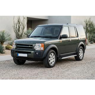 Stranske stopnice Shining V1 (2 kos, aluminij) Land Rover Discovery III 2004–2009 fotografija 1