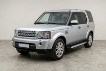 Land Rover Discovery IV 2009–2017 Stranske stopnice Shining V1 (2 kos, aluminij) fotografija 1