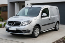 Mercedes Citan 2013–2021 Stranske stopnice Shining V1 (2 kos, aluminij) fotografija 1