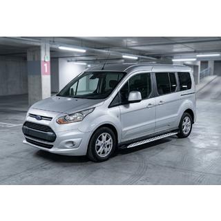 Stranske stopnice Shining V1 (2 kos, aluminij) Ford Connect 2014–2021 fotografija 1