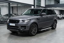 Range Rover Sport 2014–2022 Stranske stopnice Shining V1 (2 kos, aluminij) fotografija 1