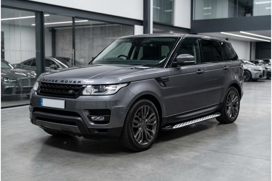 Range Rover Sport 2014–2022 Stranske stopnice Shining V1 (2 kos, aluminij) Image