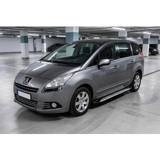 Stranske stopnice Shining V1 (2 kos, aluminij) Peugeot 5008 2009–2016 fotografija 1