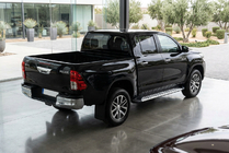 Toyota Hilux 2015– Stranske stopnice Shining V1 (2 kos, aluminij) fotografija 1