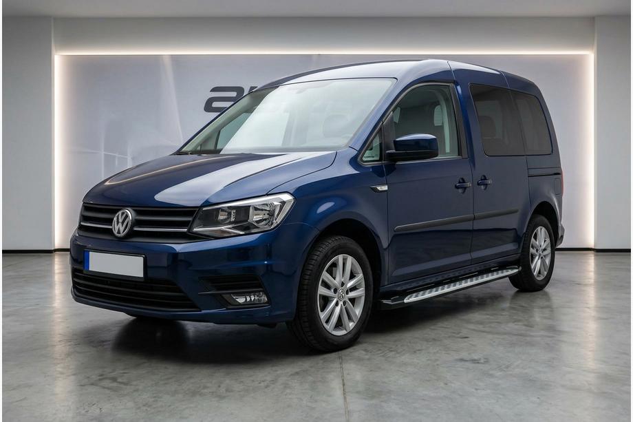 Volkswagen Caddy 2015–2020 Stranske stopnice Shining V1 (2 kos, aluminij) Image