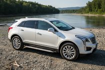 Cadillac XT5 2016– Stranske stopnice Shining V1 (2 kos, aluminij) fotografija 1