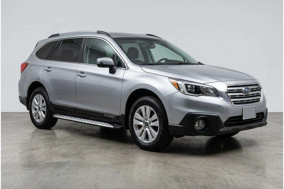 Subaru Outback 2014–2019 Stranske stopnice Shining V1 (2 kos, aluminij) Image