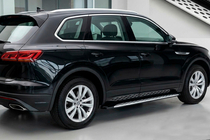 Volkswagen Touareg 2018– Stranske stopnice Shining V1 (2 kos, aluminij) fotografija 1