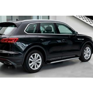 Stranske stopnice Shining V1 (2 kos, aluminij) Volkswagen Touareg 2018– fotografija 1