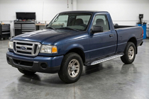 Ford Ranger 2002–2006 Stranske stopnice Shining V1 (2 kos, aluminij) fotografija 1