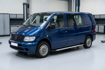 Mercedes Vito W638 1996–2003 Stranske stopnice Shining V1 (2 kos, aluminij) fotografija 1