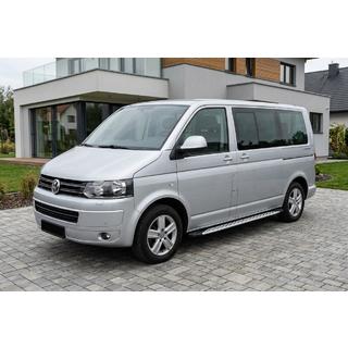 Stranske stopnice Shining V1 (2 kos, aluminij) Volkswagen T5 2010–2015 fotografija 1