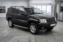Jeep Grand Cherokee WJ 1999–2004 Stranske stopnice Maydos V1 (2 kosa, aluminij) fotografija 1