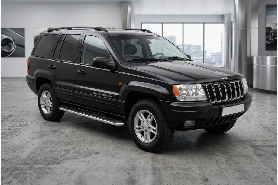 Jeep Grand Cherokee WJ 1999–2004 Stranske stopnice Maydos V1 (2 kosa, aluminij) Image