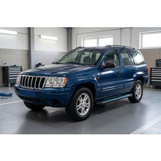 Bočne stopnice Maya Blue (2 kos, aluminij) Jeep Grand Cherokee WJ 1999–2004 fotografija 1