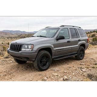 Stranske stopnice Bosphore Black (2 kos, aluminij) Jeep Grand Cherokee WJ 1999–2004 fotografija 1