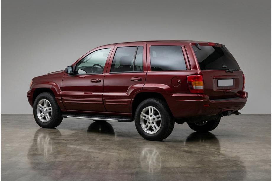 Jeep Grand Cherokee WJ 1999–2004 Bočni pragovi Bosphore Grey (2 kos, aluminij) Image