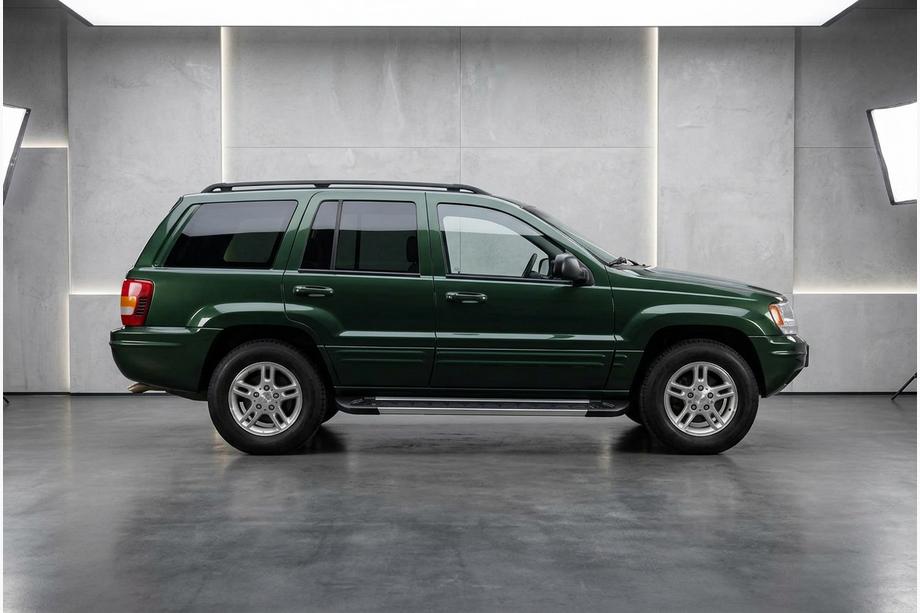 Jeep Grand Cherokee WJ 1999–2004 Stranske stopnice RedLine V1 (2 kos, aluminij) Fotografija 1