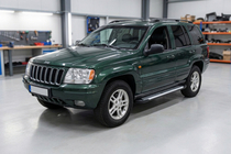 Jeep Grand Cherokee WJ 1999–2004 Stranski pragovi Line (2 kos, aluminij) fotografija 1