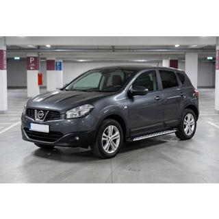 Stranske stopnice Shining V1 (2 kos, aluminij) Nissan Qashqai 2010–2014 fotografija 1