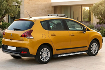 Peugeot 3008 2008–2016 Bočne stopnice Shining V1 (2 kos, aluminij) 2008-2014 fotografija 1