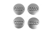 Audi Pokrovčki pesta platišč 60/58 mm sivi ad5957s (4 kos) fotografija 2