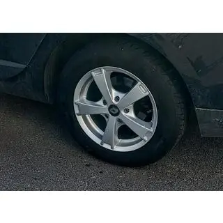 Črne sredinske kapice platišč ren60tur-bl (59 mm na 55 mm, 4 kos) fotografija 4