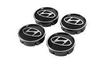 Hyundai Črne sredinske kapice platišč hyun60tur-bl (59 mm / 55 mm, 4 kos) fotografija 2