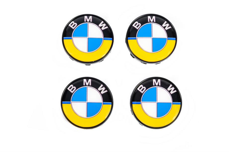 BMW Sredinski pokrovčki platišč 55/53 mm UA-Style (4 kos) Fotografija 2