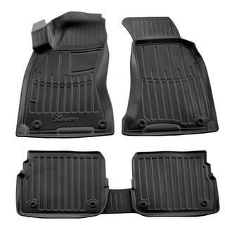 Stingray 3D avto preproge (5 kos, poliuretan) Skoda Superb 2001–2009