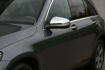 Mercedes GLC X253 2015–2022 Kromirani pokrovi ogledal (2 kosa, nerjavno jeklo) fotografija 1