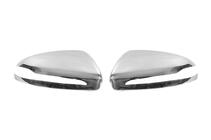 Mercedes S-class W222 2013–2022 Kromirani pokrovi ogledal (2 kosa, nerjavno jeklo) fotografija 2