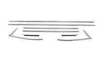 Opel Astra K 2016–2021 Okrasne letvice oken (HB) (8 kos, nerjaveče jeklo) fotografija 2