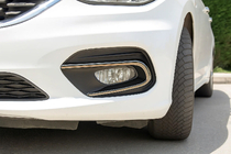 Fiat Tipo 2016– Kromirane zaščitne obloge za meglenke (2 kos, nerjaveče jeklo) fotografija 1