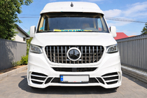 Mercedes Sprinter W907/W910 2018– Sprednji odbijač z masko V2 (AMG) fotografija 3