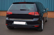 Volkswagen Golf 7/E-Golf 2012–2020 Letev roba prtljažnika HB (nerjaveče jeklo) OmsaLine - italijansko nerjavno jeklo fotografija 1